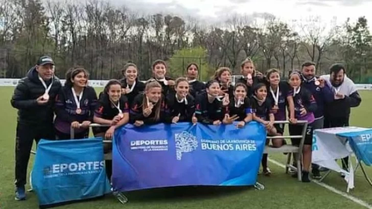 Bonaerenses: Medalla bronce para el fútbol femenino Sub 16