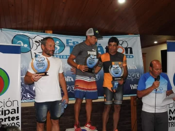 Juan Pablo Santoro, Daniel Maringolo y Mariano Quiroga campeones