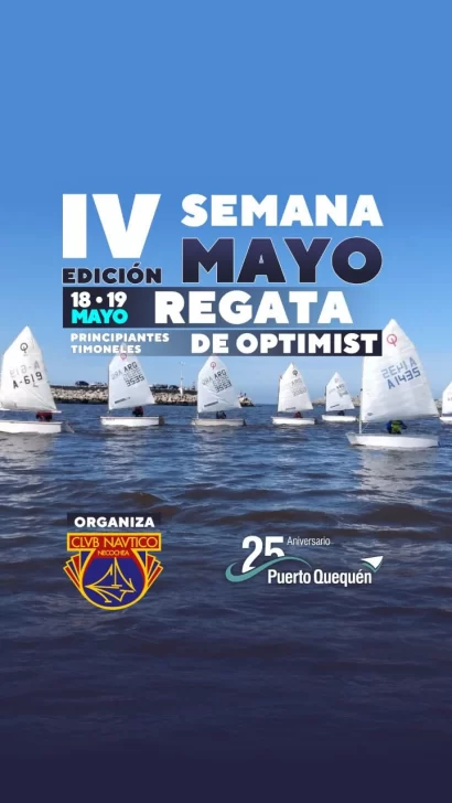 Gran Regata de Optimist en Puerto Quequén