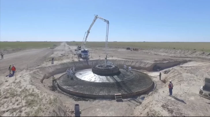 Comienza la obra de interconexión del Parque Eólico con la Estación Transformadora