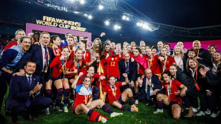 España venció a Inglaterra y se consagró campeón del Mundial de fútbol femenino