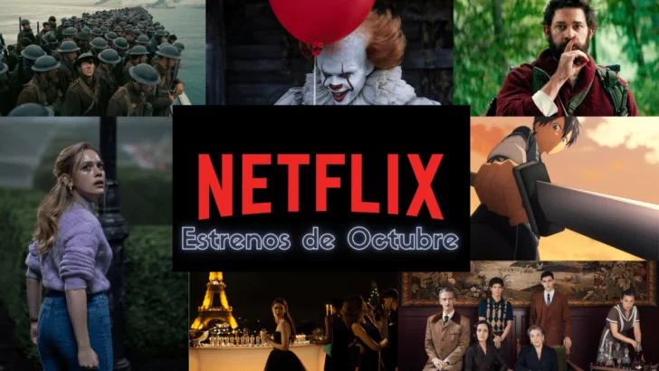 Todo lo nuevo que llega a Netflix en octubre