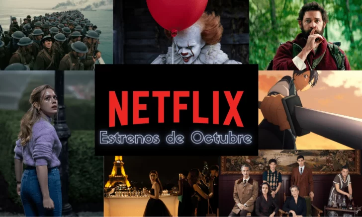 Todo lo nuevo que llega a Netflix en octubre