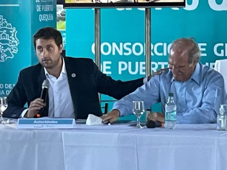 Llegan funcionarios de Producción a Puerto Quequén para reunirse con empresarios