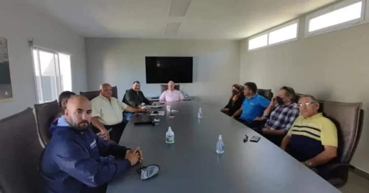 El presidente de Puerto Quequén recibió a la Mesa Sindical Portuaria