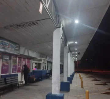 Se hizo la luz en la Terminal de ómnibus