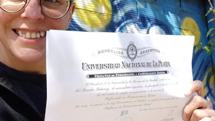 Necochense recibe este jueves el primer diploma y título con lenguaje no binario