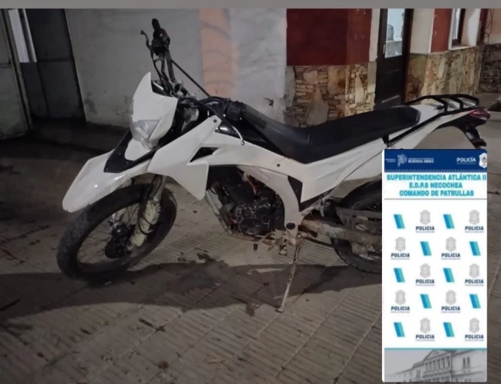 Otra moto secuestrada: instan a los vecinos a colaborar con las tareas de prevención