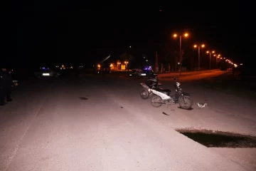 Falleció motociclista en violenta colisión en Quequén