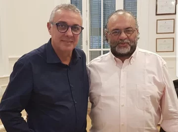Roberto Gómez se reunió con el intendente de Tigre, Julio Zamora