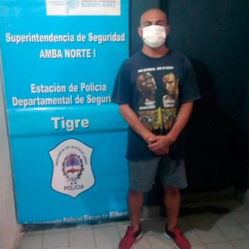 Detuvieron a “La Hiena” Barrios por violencia de género