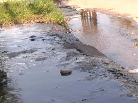 Importante pérdida de agua  en calle 4