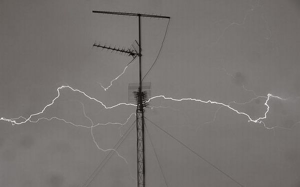 Cortes de luz por la tormenta