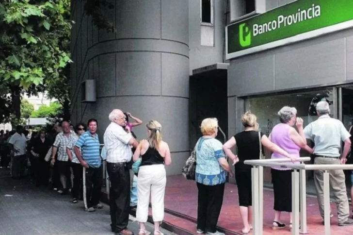 Jubilados y pensionados cobrarán desde el jueves sus haberes de julio