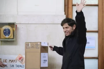 Kicillof pidió: “A todo nuestro pueblo, que vaya a votar”