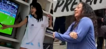 Lali Espósito parodió el baile de una manifestante cordobesa para alentar a la Selección