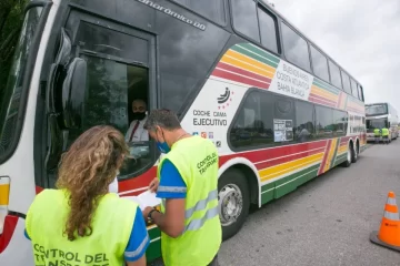 Transporte bonaerense no registró siniestros de micros de media y larga distancia