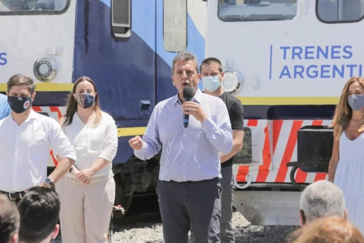 EN VIVO: Massa y Kicillof en la presentación del tren sanitario para hisopados y vacunación