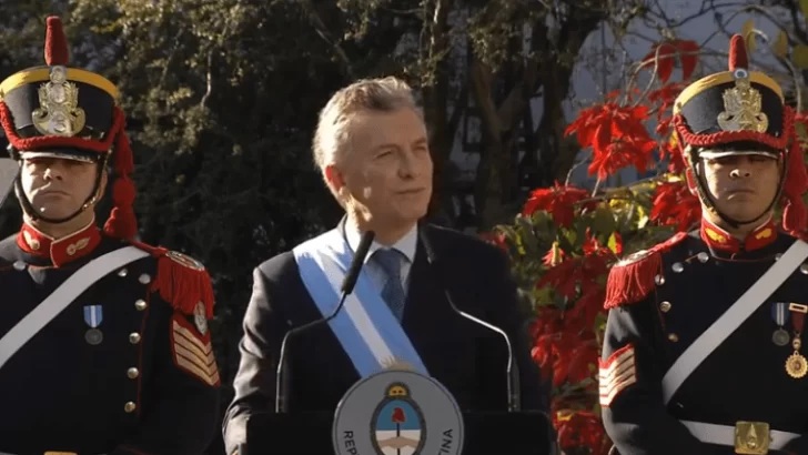 “Ninguna transformación de raíz es fácil”, aseguró Macri en el acto oficial por el 9 de Julio