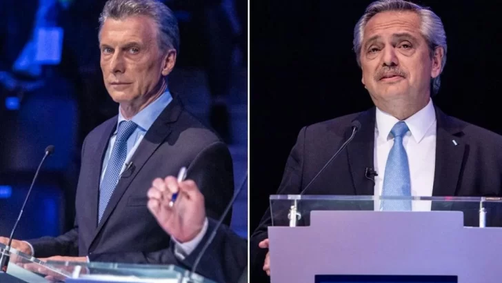 Con cruces entre Macri y Fernández, debatieron los candidatos a presidente