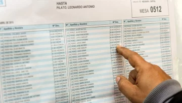 Dónde voto: consultá el padrón provisorio de las elecciones legislativas
