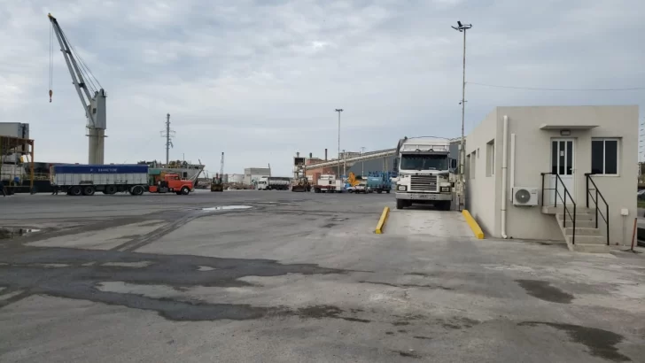 Se puso en marcha el nuevo sistema de pesaje en Puerto Quequén