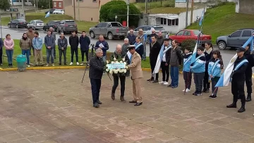 Puerto Quequén en el homenaje a la participación de la Prefectura en la Guerra de Malvinas