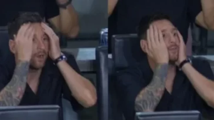 Viral: las reacciones de Messi en la derrota de Inter Miami en la final de la US Open Cup