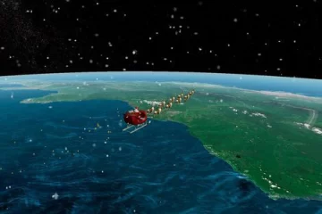 Navidad: Google creó una plataforma para seguir el recorrido de Papá Noel