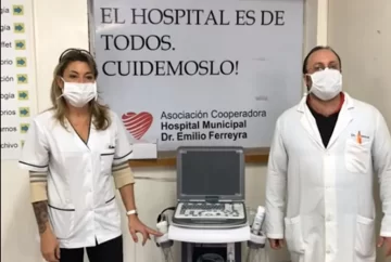 Importante donación de la Asociación Cooperadora del hospital local