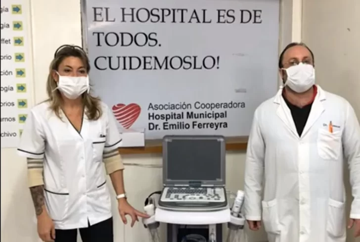 Importante donación de la Asociación Cooperadora del hospital local