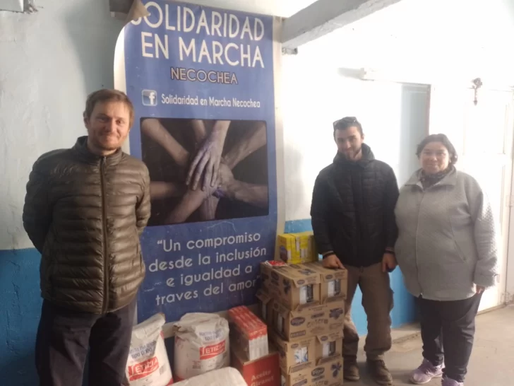 Necochea Entretenimientos donó materiales para dos entidades de la ciudad