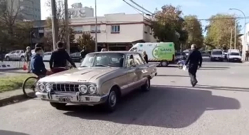 Joven motociclista lesionado en accidente de tránsito