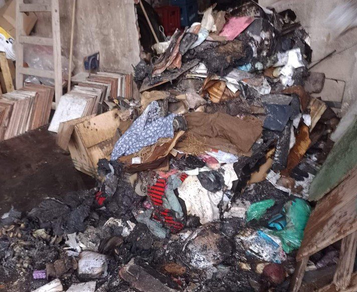 Incendio con pérdidas totales en una verdulería de Quequén