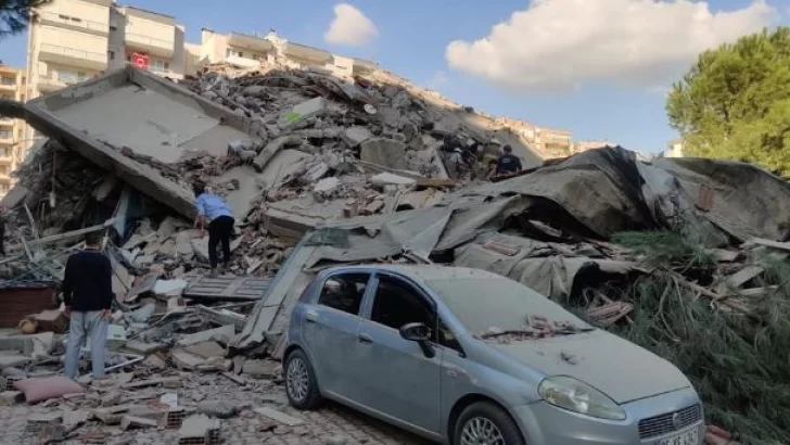Un sismo de magnitud 7 sacudió a Turquía