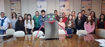 Alumnos presentaron proyecto de reciclado y un robot