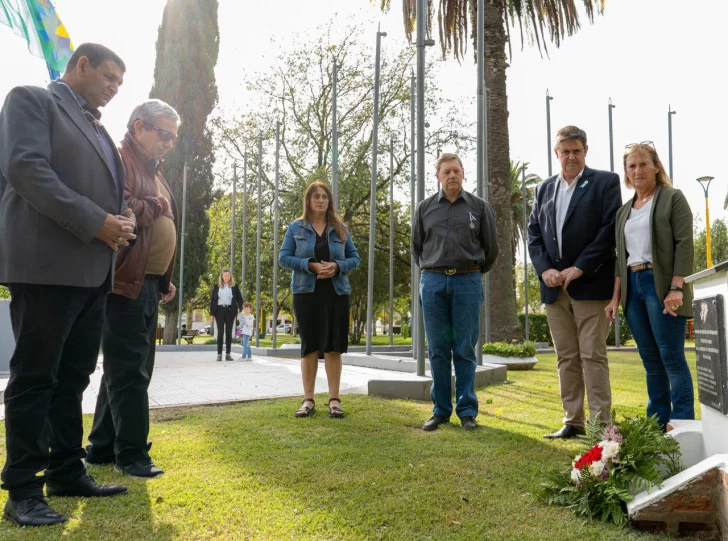 Recordaron a caídos y excombatientes de Malvinas