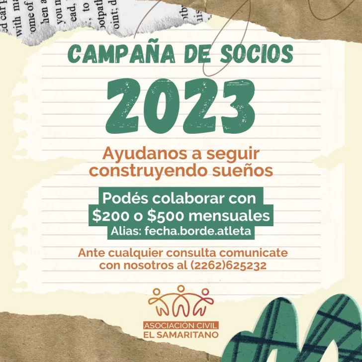 Campaña de socios voluntarios de El Samaritano