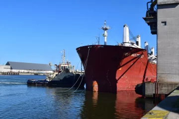 Puerto Quequén refuerza protocolo contra el coronavirus