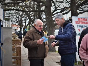 Velázquez contó sus propuesta vecinos en el Parque