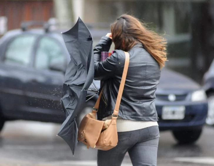 Emiten un alerta por vientos intensos para la provincia de Buenos Aires