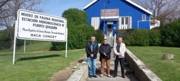 El director del INIDEP visitó la Estación Hidrobiológica de Puerto Quequén