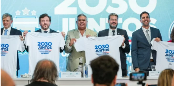 Argentina, Uruguay y Paraguay inaugurarán el Mundial 2030