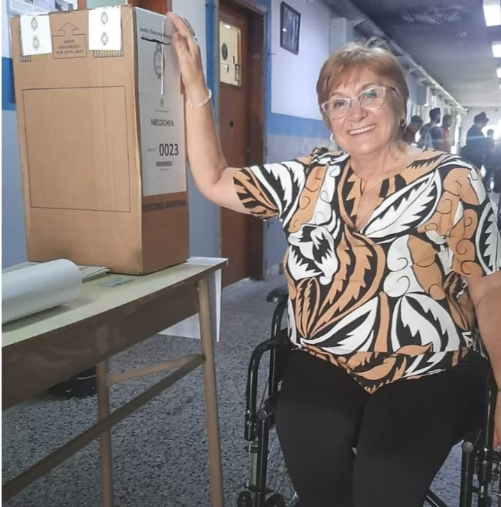 Los vecinos ejercen el derecho al voto accesible