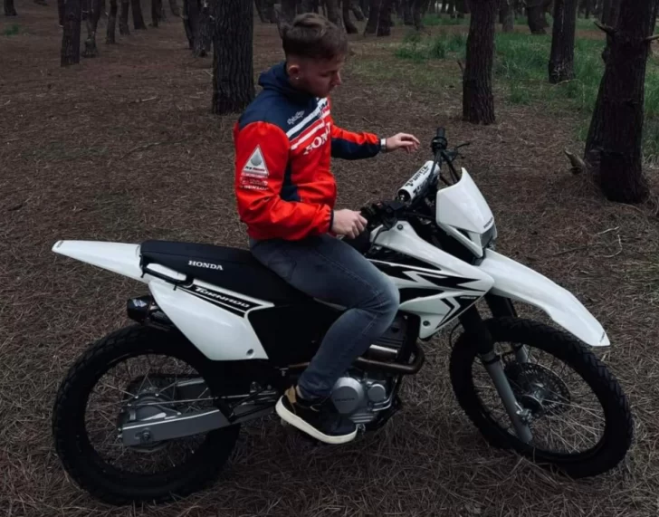 Falleció el joven que chocó con la moto en Quequén