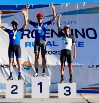 Nuevo podio de Claudio Martínez: culminó 3º en el Argentino de Rural Bike