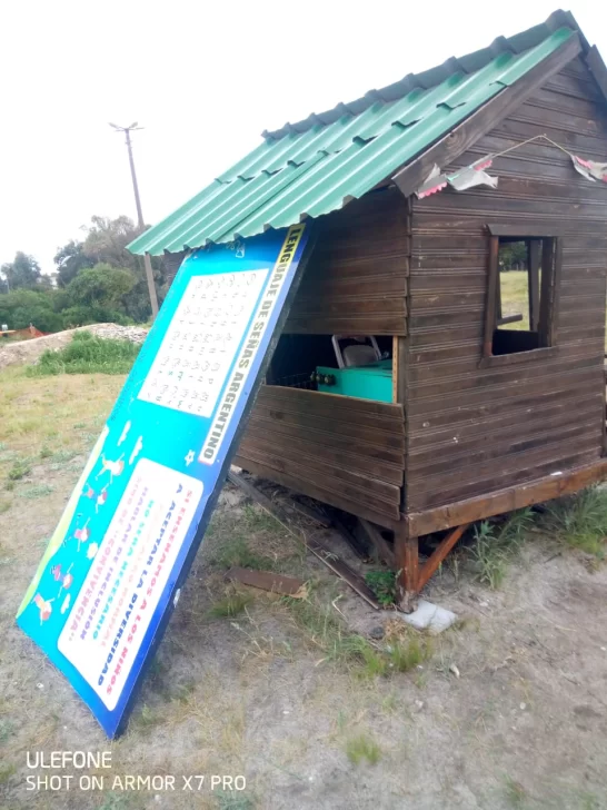 Vandalizaron la plaza Vutallo