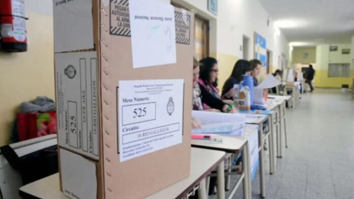 El lunes habrá clases en las escuelas bonaerenses donde se vota, incluido turno mañana