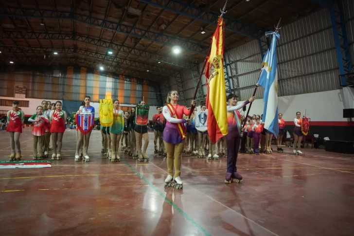 Sociedad Española de Necochea fue nuevamente anfitrión del patinaje artístico de la región