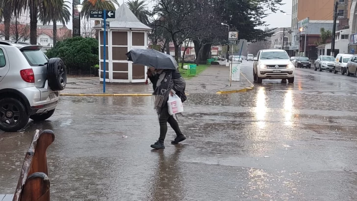 Cuánto llovió en las últimas horas en Necochea y la región
